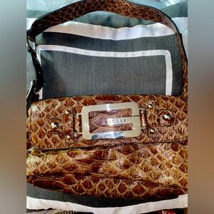 Leather Snake Skin Guess Purse